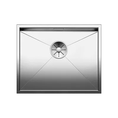 PRONTA CONSEGNA - Blanco | Lavello una vasca ZEROX 500-U 1517245 in acciaio inox da 54x44 cm - Sottotop