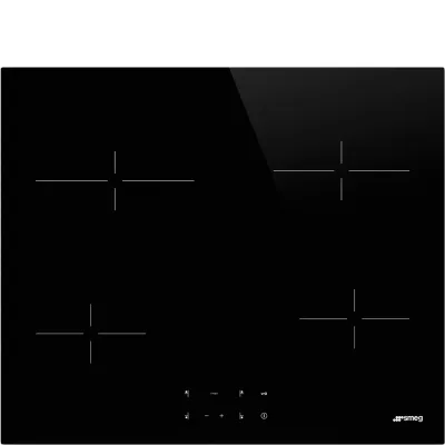 Smeg Piano cottura elettrico SE264TD1 in vetroceramica nero da 60 cm - IN PROMOZIONE FINO AL 30/06
