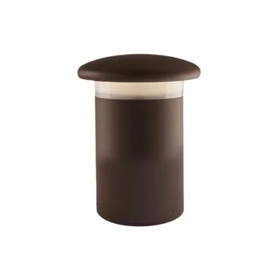 Paletto per esterni bronzo in alluminio, LED 10W, CCT, 20.9x27.5cm