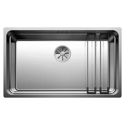 Blanco Lavello una vasca ETAGON 700-U 1524270 in acciaio inox da 74x44 cm - Sottotop