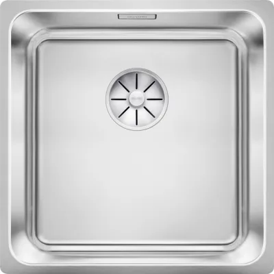 Blanco | Lavello una vasca SOLIS 400-IF 1526118 in acciaio inox da 44x44 cm - Sopratop/Filotop