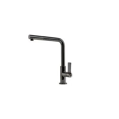 Foster Miscelatore monocomando con canna girevole ed estraibile 8498 856 finitura ottone PVD gun metal - IN PROMOZIONE FINO AL 30/06