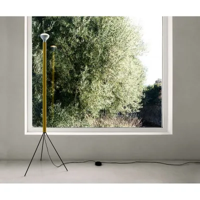 Flos Lampada da terra a luce indiretta Luminator in diverse finiture