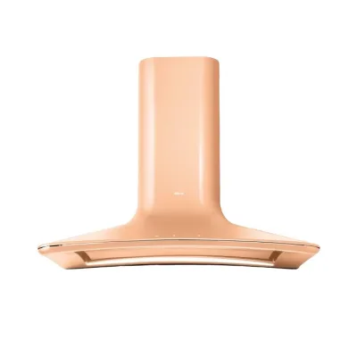 Elica Cappa aspirante a parete SWEET PEACH FUZZ/A/85 + CAM PRF0201750 finitura peach fuzz da 85 cm