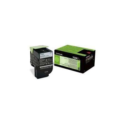 TONER ORIGINALE LEXMARK CS310 CS410 CS510 70C20K0 NERO 1K
