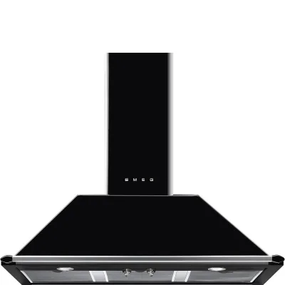 PRONTA CONSEGNA - Smeg S Cappa aspirante a parete KT100BLE finitura nero da 100 cm