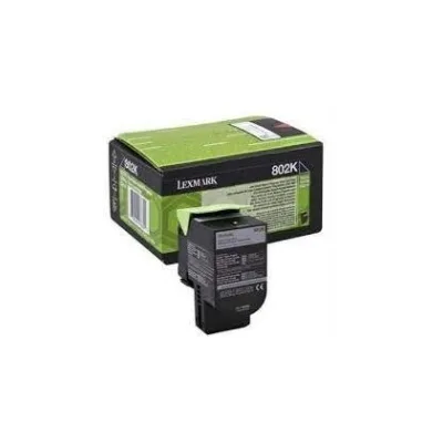 TONER ORIGINALE LEXMARK CX310 CX410 80C20K0 NERO 1K
