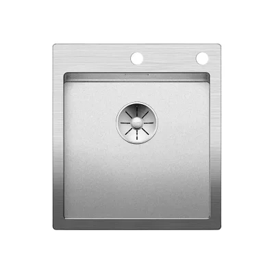 PRONTA CONSEGNA - Blanco | Lavello una vasca CLARON 400-IF/A 1523392 in acciaio inox Durinox da 46x51 cm - Sopratop/Filotop