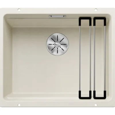 Blanco Lavello una vasca ETAGON 500-U 1527075 finitura soft white da 53x46 cm - Sottotop