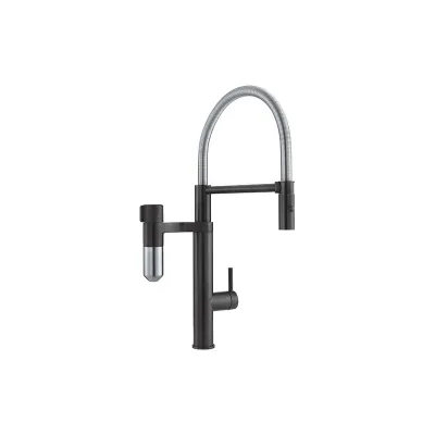 PRONTA CONSEGNA - Franke Miscelatore Vital 2in1 Semi-pro con filtrazione acqua integrato 120.0621.313 finitura cromato/industrial black