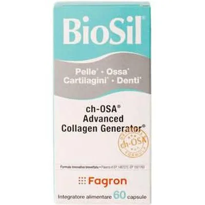 Fagron Biosil Integratore Collagene 60 Capsule