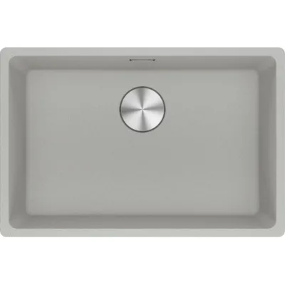 Franke: Lavello una vasca Vasche Sottotop Maris MRG 110-62 125.0686.726 finitura fragranite alluminio da 65.3x43.3 cm