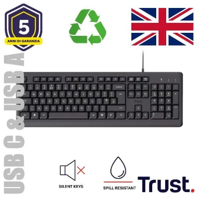 TK-150 SILENT KEYBOARD UK 23984