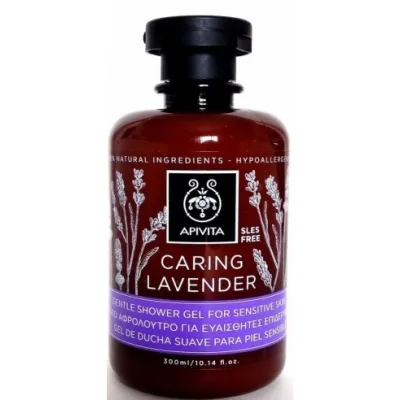 APIVITA CARING LAVANDER SHOWER GEL