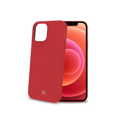 CELLY FEELING COVER IPHONE 12 MINI RED FEELING1003RD