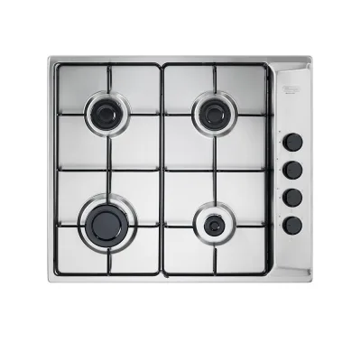 De Longhi Piano cottura a gas FLI 46 ASV in acciaio inox da 58 cm