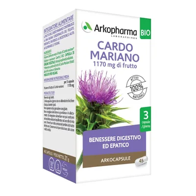 Arkopharma Arkocaps Cardo Mariano Bio Confezione 45 Capsule