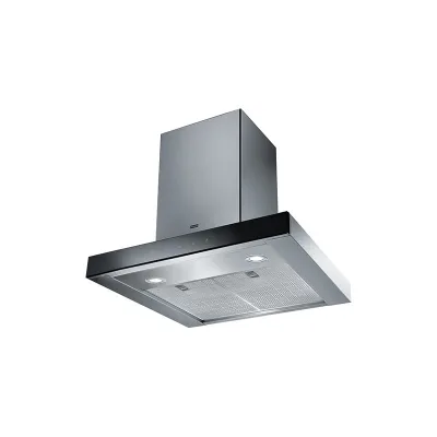 PRONTA CONSEGNA - Franke Cappa a parete Mythos FCR 625 TC BK XS 325.0653.923 finitura inox e cristallo nero da 60 cm