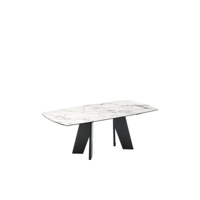 Connubia Tavolo allungabile Victor CB4868-S 165 con struttura in frassino e piano a scelta da 165(240)x100 cm