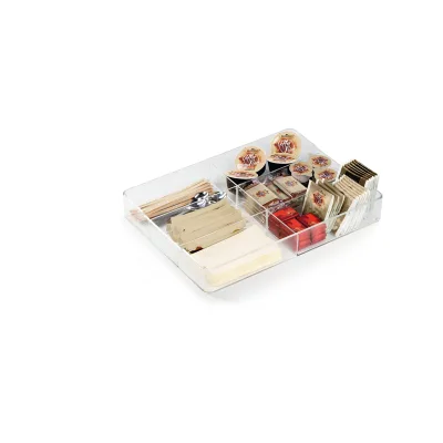 L'organizer da scrivania trasparente COFFEE POINT acrilico trasparente Durable