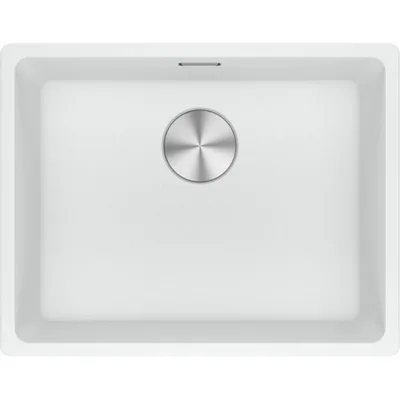 Franke: Lavello una vasca Vasche Sopratop Maris MRG 610-52 114.0661.662 finitura fragranite bianco da 56x44 cm