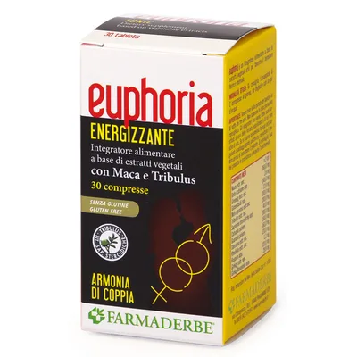 Farmaderbe Euphoria Integratore Energizzante 30 Compresse