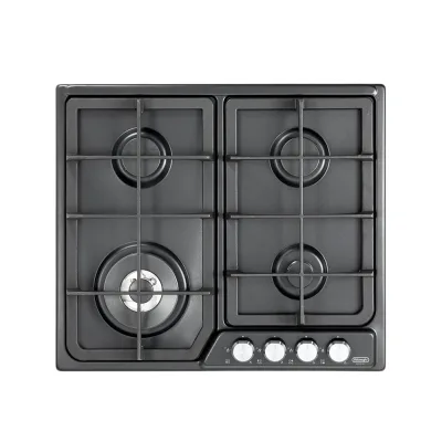 De Longhi Piano cottura a gas PFA 46 GH finitura antracite da 58 cm