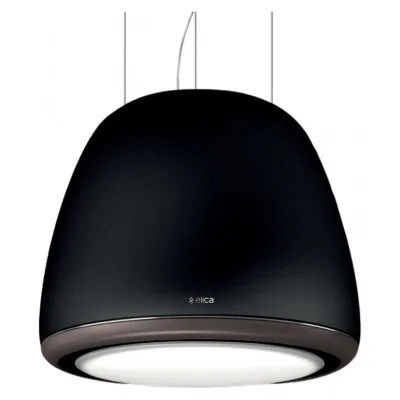 Elica Cappa a sospensione ÉDITH ROCK/F/50 PRF0098361 finitura nero da Ø50 cm