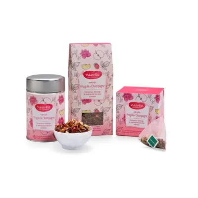 SILVER TIN FRAGOLE/CHAMPAGNE
