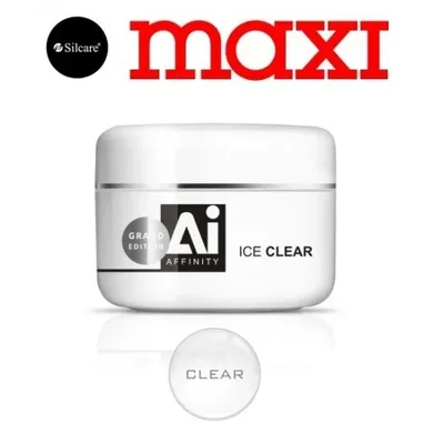 Silcare affinity ice clear gel unghie maxi formato 100 ml
