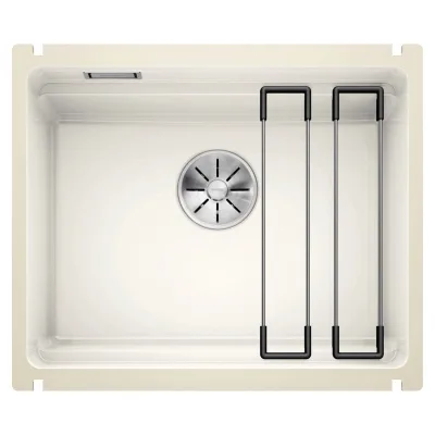 Blanco Lavello una vasca ETAGON 500-U 1525149 in ceramica bianco da 54x45.6 cm - Sottotop