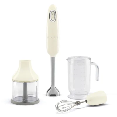 Smeg Frullatore a immersione HBF03CREU finitura panna Con accessori inclusi - PROMOZIONE ATTIVA FINO AL 19/10