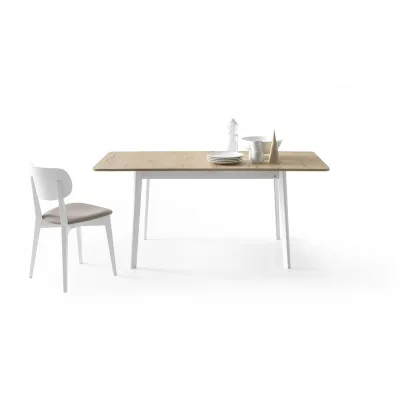 Connubia Tavolo allungabile Dine CB4094-R 110 con struttura in faggio e piano in nobilitato da 110(150)x70 cm - IN PROMOZIONE FINO ALL' 11/07