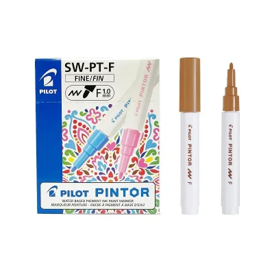 PILOT CF6 MK PINTOR FINE MARRONE  PT-F- 002326