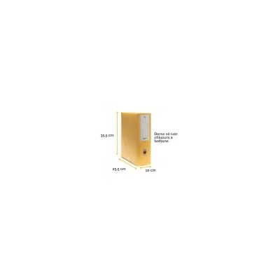 FELLOWES LEONARDI SCATOLA PROGETTO HOLOS D10 GIALLO 100102114