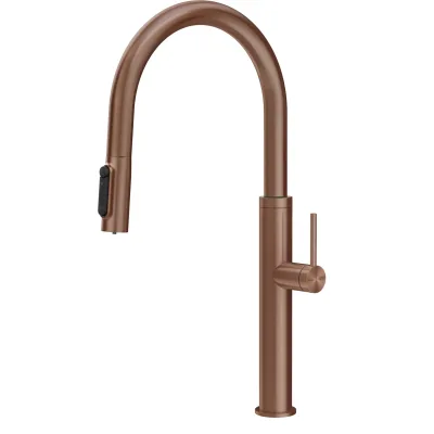 Gessi Miscelatore monocomando Flessa 60822 708 finitura Copper Brushed PVD - IN PROMOZIONE FINO AL 6/07