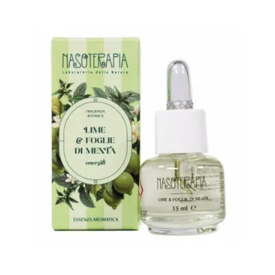 NASOTERAPIA ESSENZA AROMATICA LIME E FOGLIE DI MENTA 15ML