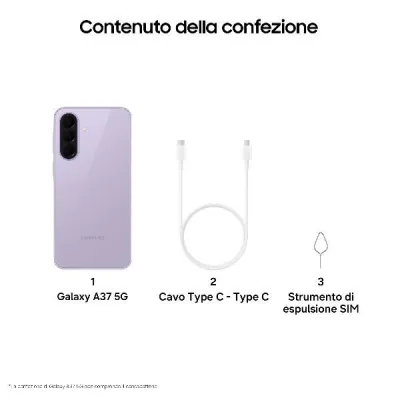 GALAXY A37 8+256GB LAVENDER SM-A376BLVGEUE
