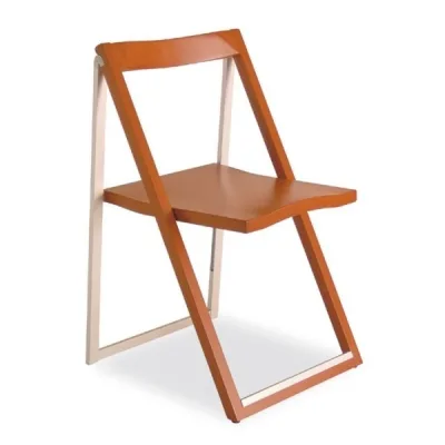Connubia Sedia pieghevole Skip CB207 in faggio e alluminio - IN PROMOZIONE FINO ALL' 11/07
