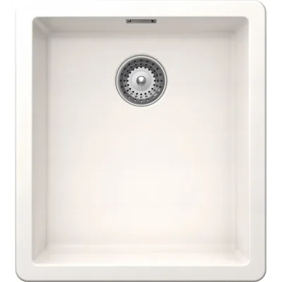 Schock Lavello una vasca GALAXY N100S GALN100SA99 finitura bianco puro da 40.6x45.6 cm