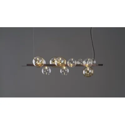 Bonaldo Lampada a sospensione 11 luci Bon Ton in diverse finiture