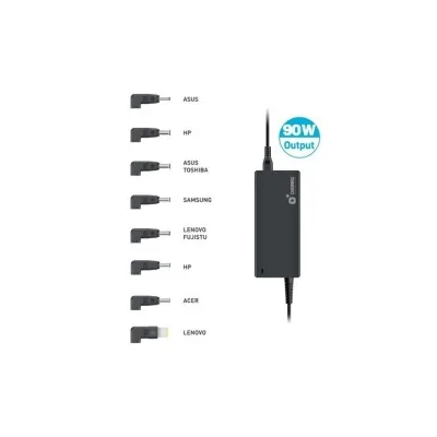 Caricabatterie universale APPROX USB-C per laptop da 45 W circa Nero
