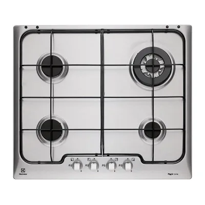 PRONTA CONSEGNA - Electrolux | Piano cottura a gas Soft PX640UV finitura inox da 60 cm
