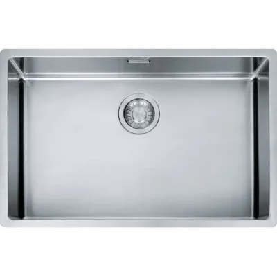 Franke: Lavello una vasca Filotop/Semifilo/Sottotop BOX BXX 210/110-65 127.0751.918 finitura inox satinato da 69 cm