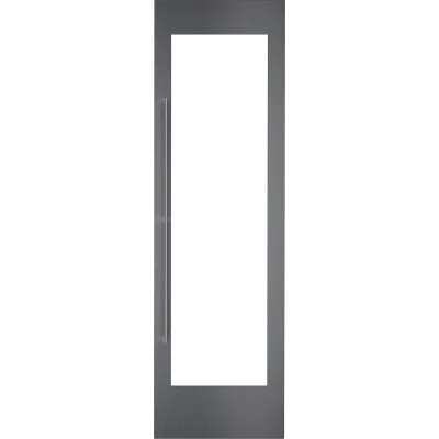 Gaggenau Cornice porta in acciaio inox spazzolato scuro RVA421622R con maniglia - RICHIEDERE PREVENTIVO