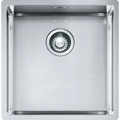 Franke: Lavello una vasca Franke: Box BXX 210-40/110-40 127.0369.215 finitura inox satinato da 44x45 cm