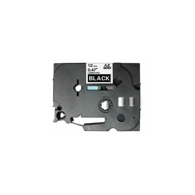 NASTRO ETICHETTE COMPATIBILI LAMINATO BROTHER TZE335 Larghezza 12 mm x 8 metri