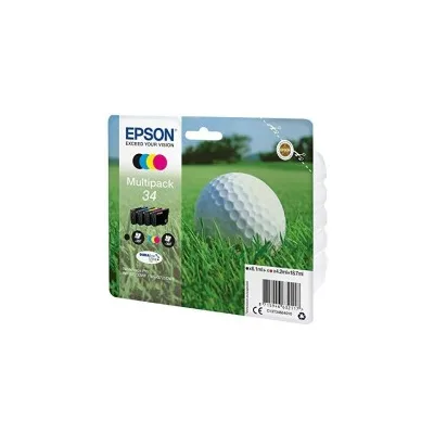 MULTIPACK 4PZ CARTUCCIA ORIGINALE EPSON 34 C13T34664020C13T34664010  Workforce Pro WF-3700 CYMK