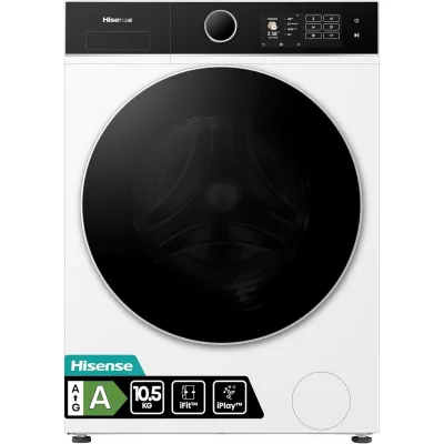 Hisense: Lavatrice a libera installazione WF5I1045BWQ finitura bianco da 60 cm