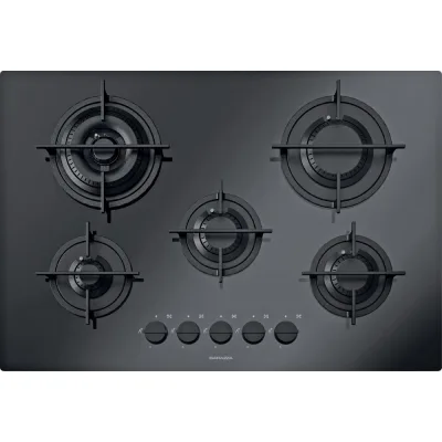 Barazza Piano cottura a gas MOOD 1PMD70N in vetroceramica nero da 75 cm - IN PROMOZIONE FINO AL 6/07